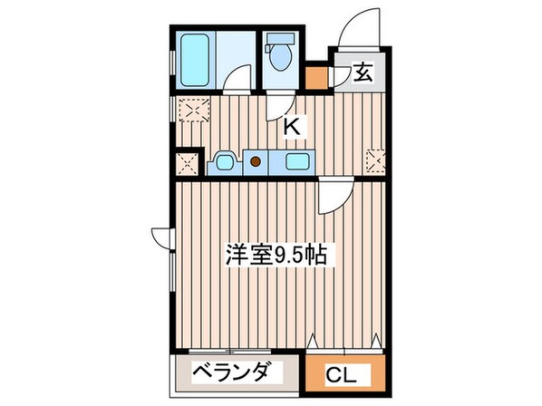 千寿マンションの物件間取画像